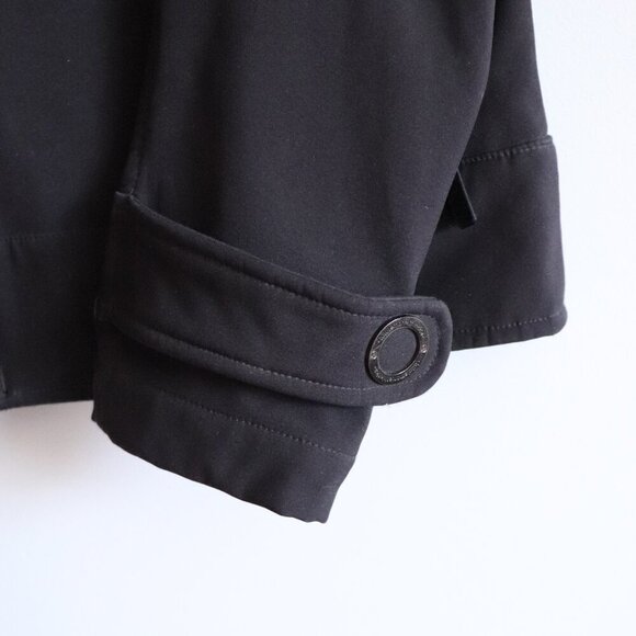 Lululemon Women's Sz 4 Black Audrey Full Zip Fitted Fleece High Neck Jacket - Picture 12 of 16